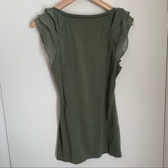 EUC Express Flutter Sleeve Top - Picture 4 of 4